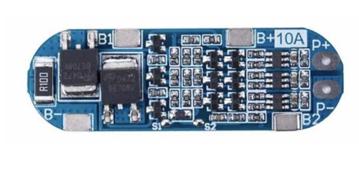 Модуль защиты Li-Ion 18650 3S 10A 12.6В BMS балансировочная плата - Фото 1 Модуль защиты Li-Ion 18650 3S 10A 12.6В BMS балансировочная плата - изображение 1
