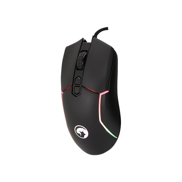 Мышь компьютерная игровая MARVO Wired Gaming Mouse M655 RGB-подсветка 12000dpi Черный - изображение 4