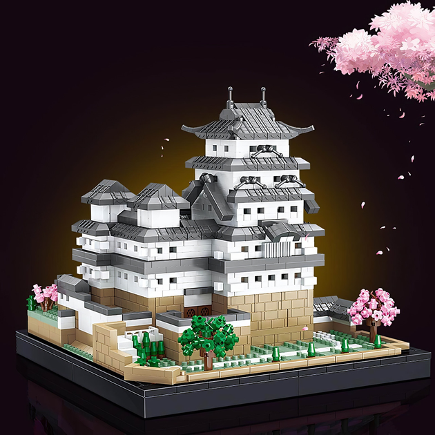 Конструктор Zhe Gao Замок Хімедзі, Японія (1746 деталей