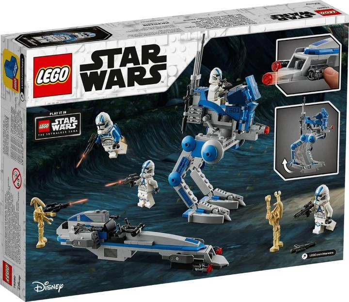 Конструктор Lego Star Wars Клоні-піхотинці 501-го легіону 75280 Clone Troopers - Фото 2 Конструктор Lego Star Wars Клоні-піхотинці 501-го легіону 75280 Clone Troopers - зображення 2