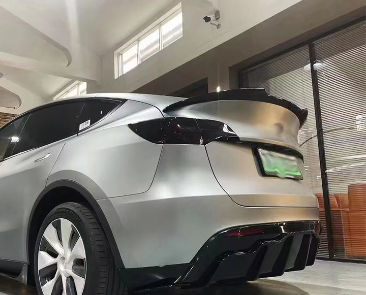 Спойлер Tesla Model Y стиль Balbe черный глянцевый ABS-пластик (2020-...) - Фото 4 Спойлер Tesla Model Y стиль Balbe черный глянцевый ABS-пластик (2020-...) - изображение 4