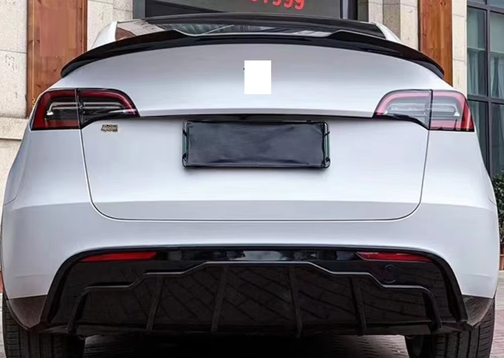 Спойлер Tesla Model Y стиль Balbe черный глянцевый ABS-пластик (2020-...) - Фото 7 Спойлер Tesla Model Y стиль Balbe черный глянцевый ABS-пластик (2020-...) - изображение 7