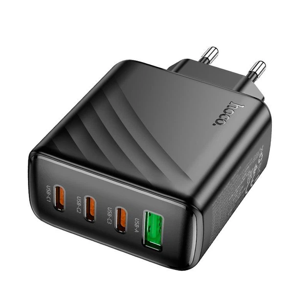 Адаптер сетевой HOCO Supply charger CS27A |1USB/3Type-C,67W/3A, PD/QC| 4973213 - Фото 7 Адаптер сетевой HOCO Supply charger CS27A |1USB/3Type-C,67W/3A, PD/QC| 4973213 - изображение 7