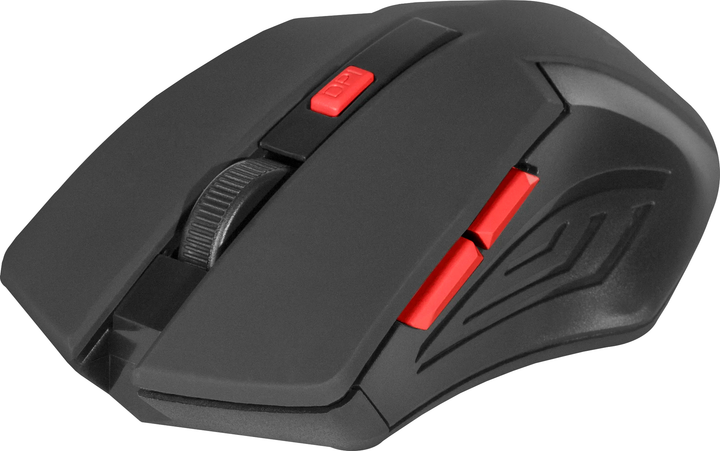 Мышь Defender Accura MM-275 Wireless Black/Red (52276) - изображение 3
