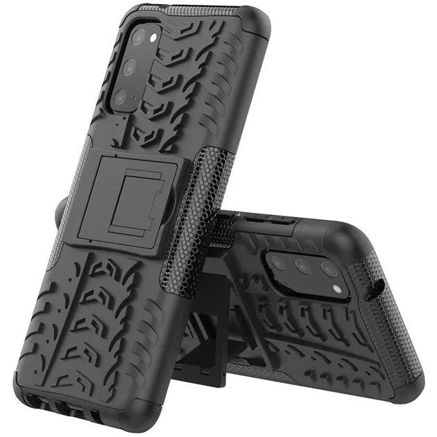 Чехол Armor Case для Samsung G980 Galaxy S20 Black - изображение 2