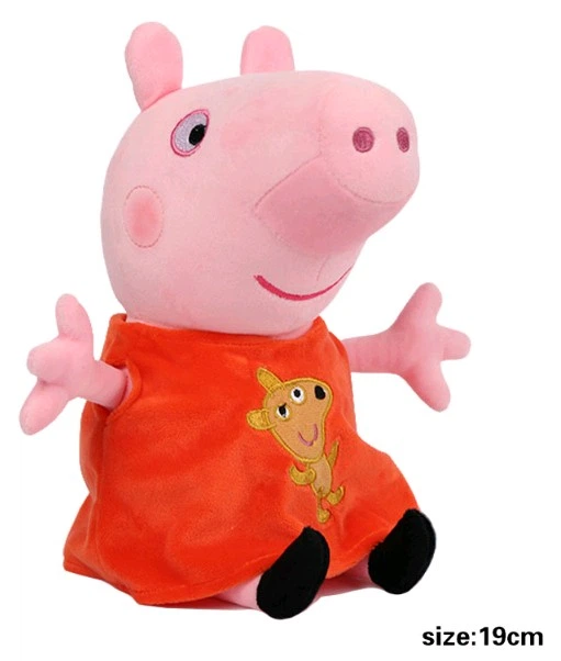 В коробке Набор мягких игрушек Свинка Пеппа «Семья Пеппы» Peppa Pig 15-20см (Пеппа Джордж Папа Мама) - Фото 11 В коробке Набор мягких игрушек Свинка Пеппа «Семья Пеппы» Peppa Pig 15-20см (Пеппа Джордж Папа Мама) - изображение 11