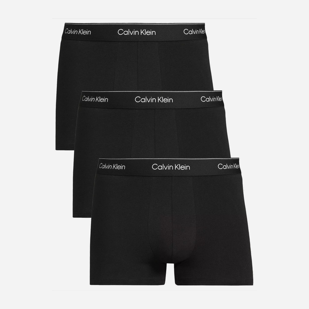 Zestaw majtek boxer męski Calvin Klein 000NB3963A-TM6 M 3 szt Czarny (8720639844296) - obraz 1