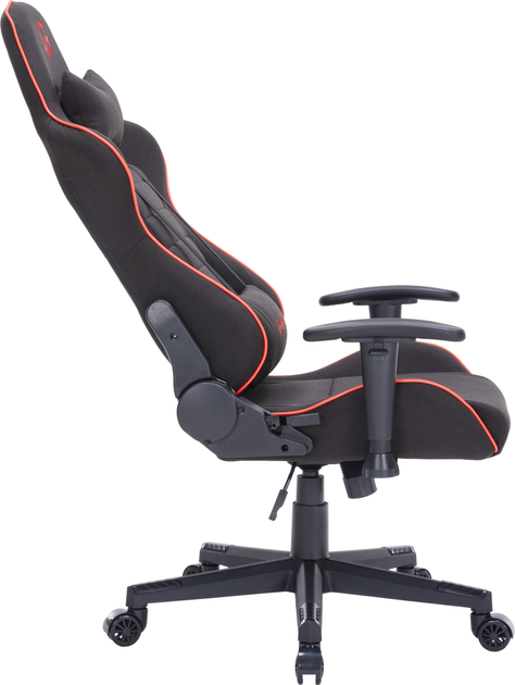 Игровое кресло GamePro GC575FB Size L Fabric Black&Red (GC575FB) - изображение 4