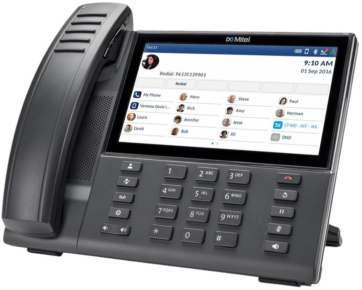 IP-телефон Mitel 6940w Black (50008387) - зображення 2