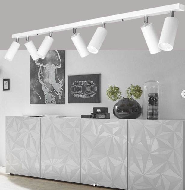 Люстра в стилі лофт MSK Electric Tube спот із поворотним механізмом NL 1105-7W - зображення 2