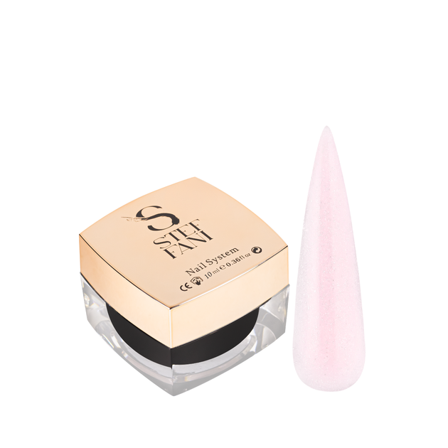 Акригель для нігтів камуфлюючий Steffani Light Acryl Gel 10 мл, 15 Світло-рожевий з шимером - Фото 1 Акригель для нігтів камуфлюючий Steffani Light Acryl Gel 10 мл, 15 Світло-рожевий з шимером - изображение 1