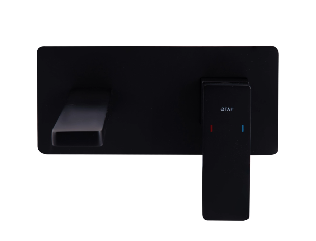Змішувач для раковини Qtap Gemini прихованого монтажу QTGEM273BLM45694 чорний/матовий - зображення 3