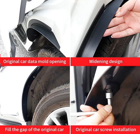 Брызговики для Toyota LC Prado 150 задние (09-21 г.в.) - изображение 7