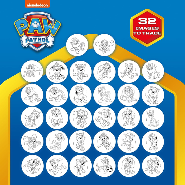 Проектор для малювання Lisciani Nickelodeon Drawing School Щенячий Патруль (8008324104710) - зображення 4