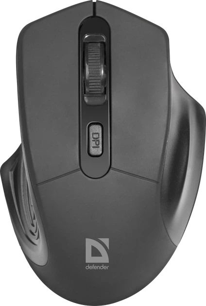 Миша Defender Datum MB-345 Wireless Black (52345) - Фото 1 Миша Defender Datum MB-345 Wireless Black (52345) - зображення 1