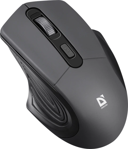 Миша Defender Datum MB-345 Wireless Black (52345) - Фото 2 Миша Defender Datum MB-345 Wireless Black (52345) - зображення 2