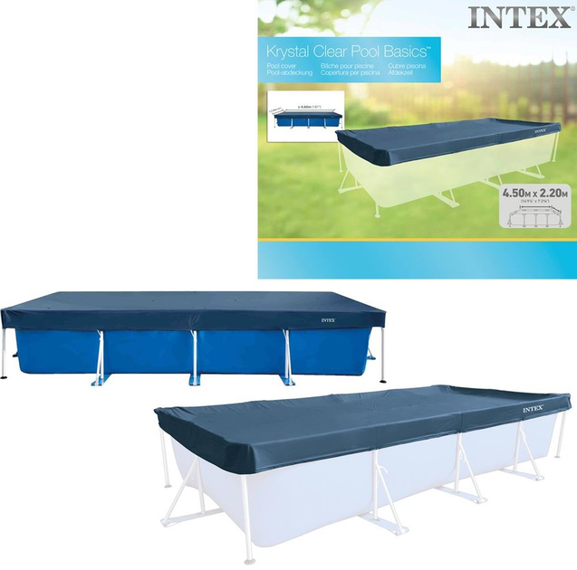 Тент для басейну Intex 450 x 220 см 28039 (6941057404028) - зображення 3