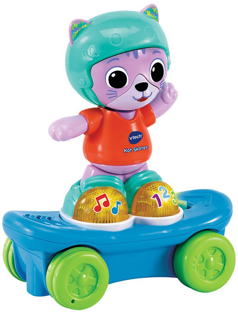 Zabawka interaktywna VTech Kot Skater (5900511619065) - obraz 2