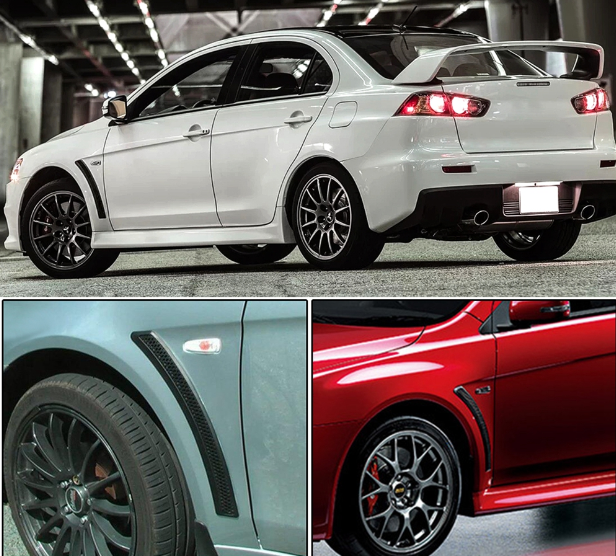 Накладки на крылья Mitsubishi Lancer X - изображение 3