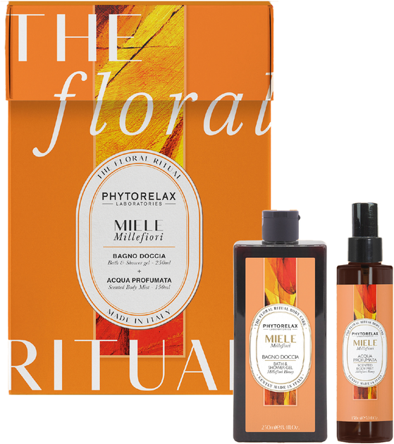 Набор Phytorelax Laboratories Millefiori honey Цветочный мед Гель для ...
