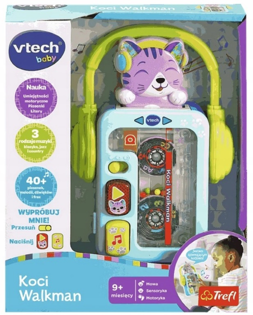 Інтерактивна іграшка VTech Плеєр Котика (5900511619034) - зображення 1