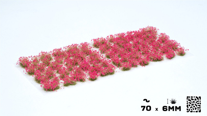 Kwiaty do dekoru Gamers Grass Pink Flowers Wild 6 mm (738956789938) - obraz 2