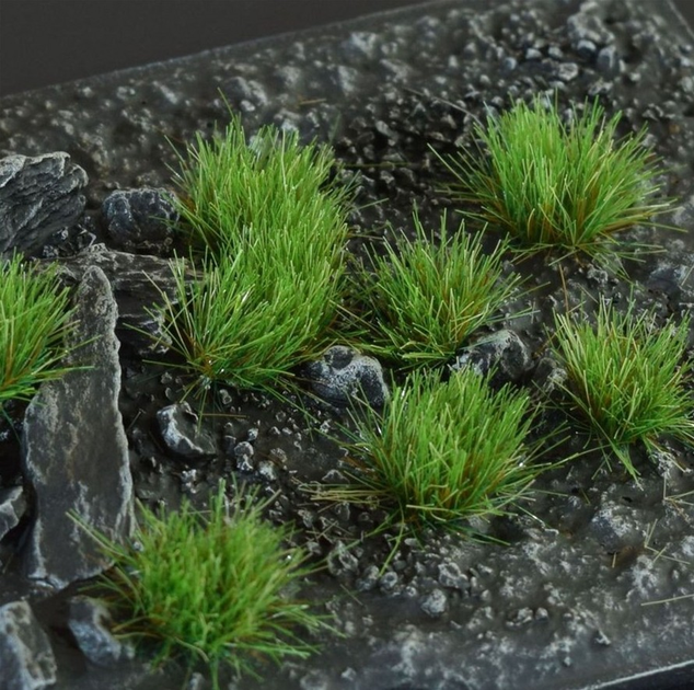 Трава для декору Gamers Grass Grass tufts Strong Green Wild 6 мм (738956787613) - зображення 3