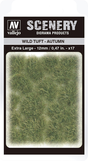 Trawa do dekoru Vallejo SC423 Scenery Wild Tuft Autumn 12 mm x 17 (8429551986212) - obraz 1