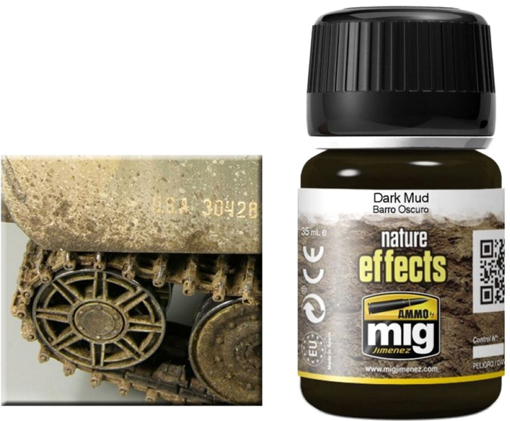 Паста Ammo Nature Effects 35 мл Темний бруд (8432074014058) - зображення 1