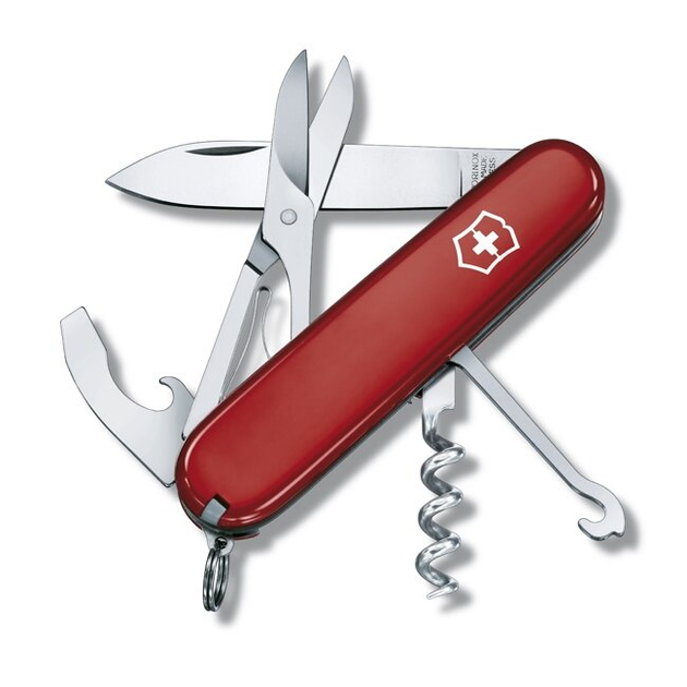 Нож Victorinox Swiss Army Compact 1.3405 (красный) - изображение 1