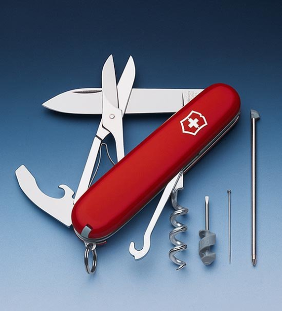 Нож Victorinox Swiss Army Compact 1.3405 (красный) - изображение 2