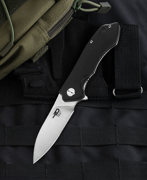 Складной нож Bestech Knife BELUGA Black (BG11D-2) - изображение 2