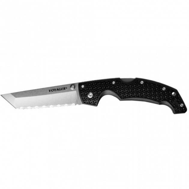 Ніж складний Cold Steel Voyager Large TP, BD-1, серрейтор (29TLCTS) - изображение 1