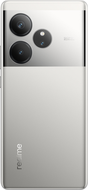 Smartfon Realme GT 6 5G 12/256GB Fluid Silver (6941764433922) - obraz 3
