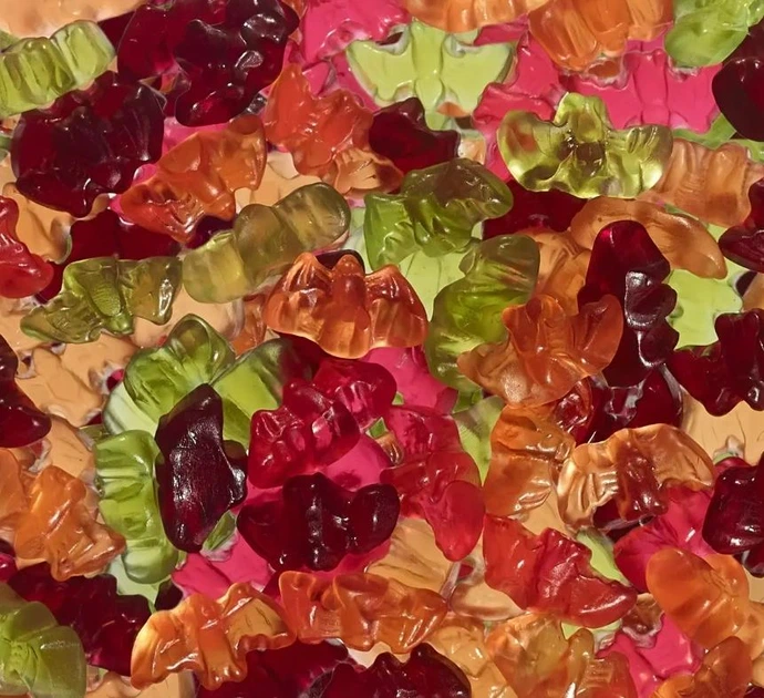 Жувальні цукерки у формі кажанів Haribo Sour Bats Gummy Candy 113г - Фото 5 Жувальні цукерки у формі кажанів Haribo Sour Bats Gummy Candy 113г - зображення 5