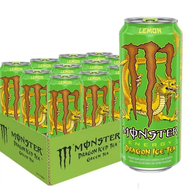 Енергетичний напій Monster Energy Dragon Ice Tea Lemon 473 мл від