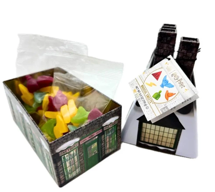 Жувальні цукерки Jelly Belly Harry Potter Honeydukes Magical Sweets Tin 120 г - Фото 3 Жувальні цукерки Jelly Belly Harry Potter Honeydukes Magical Sweets Tin 120 г - зображення 3