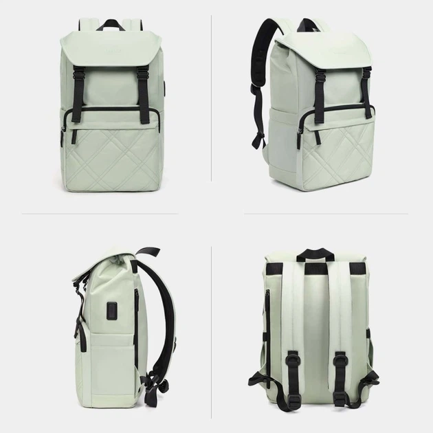 Рюкзак для ноутбука Tigernu T-B9381 15.6" Green (T-B9381Green) - Фото 7 Рюкзак для ноутбука Tigernu T-B9381 15.6" Green (T-B9381Green) - изображение 7