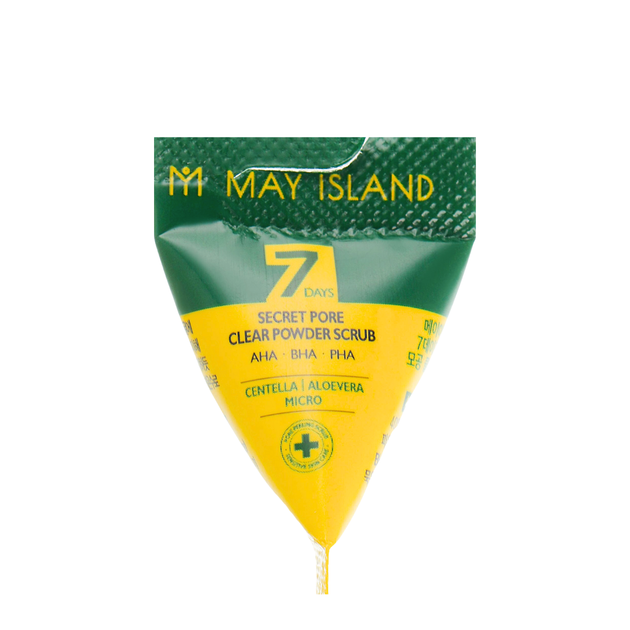 Скраб для обличчя May Island 7 Days Secret Pore з AHA/BHA/PHA кислотами 5 г - зображення 2