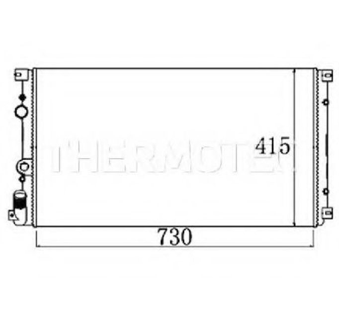 Радіатор Thermotec (D7R011TT) - зображення 2