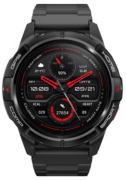 Smartwatch Mibro GS Active Black (MIBAC_GS-Active/BK) - obraz 2