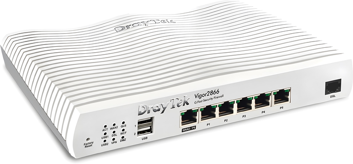 Router DrayTek Vigor 2866 White (v2866-DE-AT-CH) - obraz 1