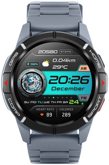 Smartwatch Mibro GS Active Grey (MIBAC_GS-Active/GY) - obraz 2