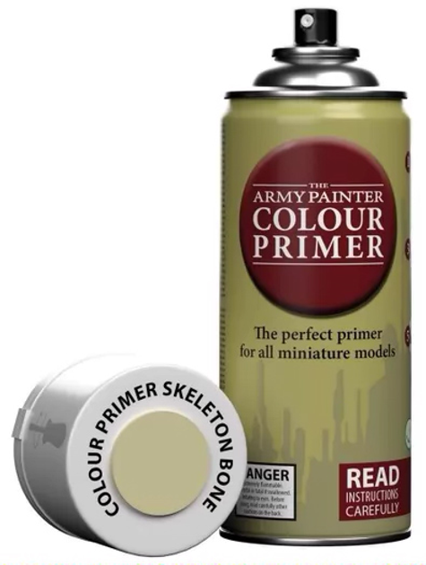 База-спрей The Army Painter Colour Primer Skeleton Bone 400 мл (5713799301214) - зображення 1