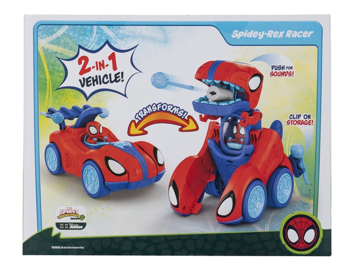 Pojazd Jazwares Spidey Spider Rex (191726723646) - obraz 4