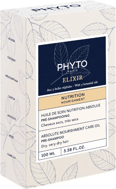Eliksir do włosów Phyto Absolute Nutrition Treatment odżywczy 100 ml (3701436923068) - obraz 2