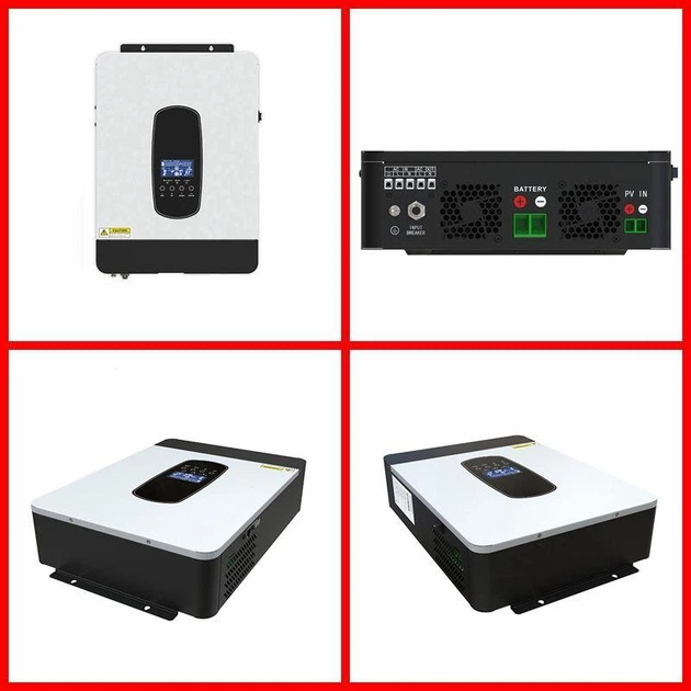 Гібридный інвертор ECGSOLAX 24V 3000 Вт 3 кВт - Фото 7 Гібридный інвертор ECGSOLAX 24V 3000 Вт 3 кВт - зображення 7