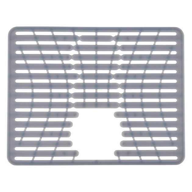 Mata do zlewu Oxo Good Grips Silikon szara 41 x 32 cm (00719812043838) - obraz 3