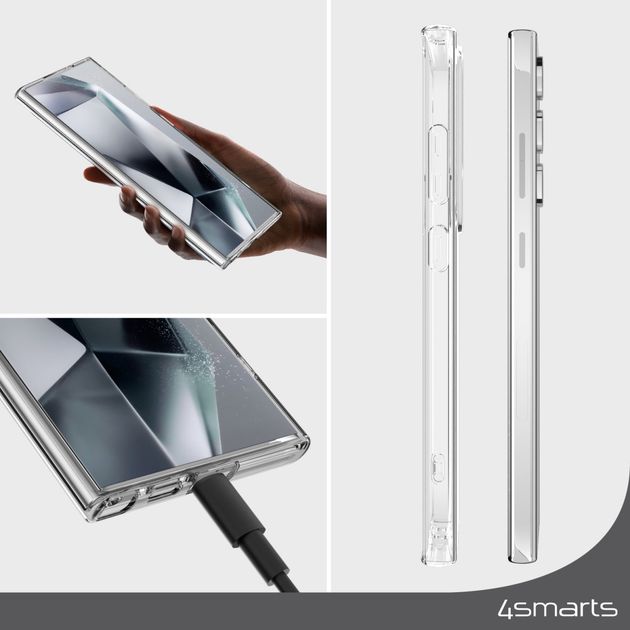 Набір для захисту 4smarts для Samsung Galaxy S24 Ultra (4252011907946) - зображення 4