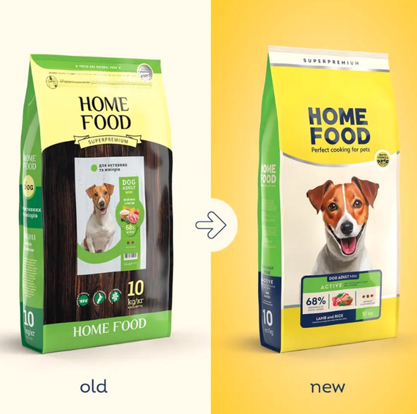 Сухий корм для активни собак і юніорів дрібних порід Home Food (Хоум Фуд) DOG ADULT MINI «Ягнятина з рисом», 10 кг - Фото 3 Сухий корм для активни собак і юніорів дрібних порід Home Food (Хоум Фуд) DOG ADULT MINI «Ягнятина з рисом», 10 кг - изображение 3